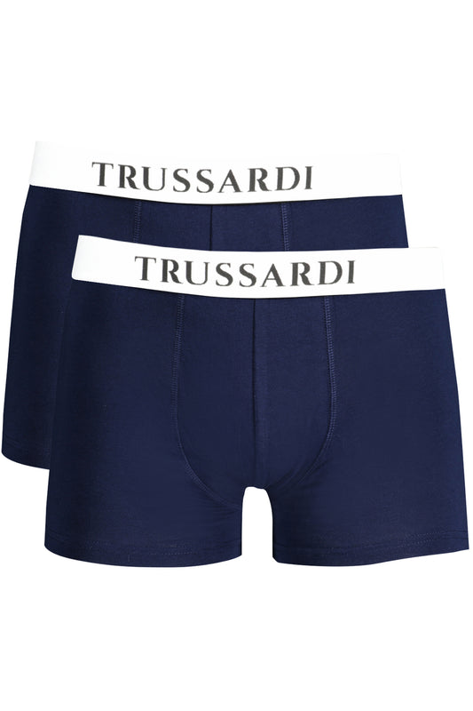 TRUSSARDI BOXER UOMO BLU