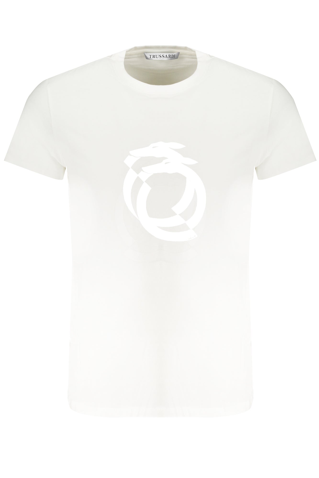 TRUSSARDI T-SHIRT MANICHE CORTE UOMO BIANCO