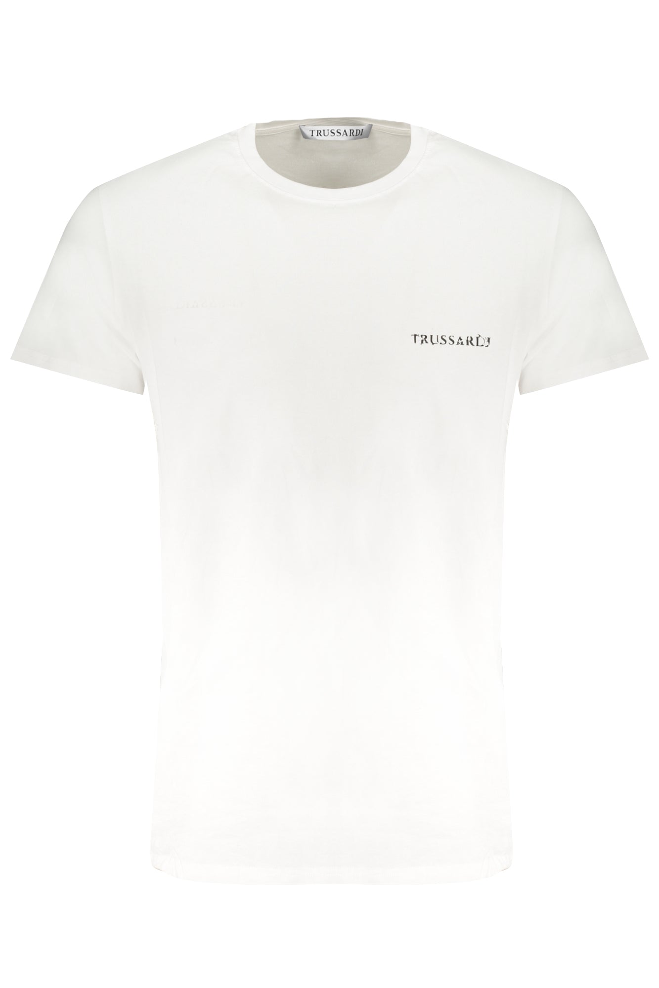 TRUSSARDI T-SHIRT MANICHE CORTE UOMO BIANCO