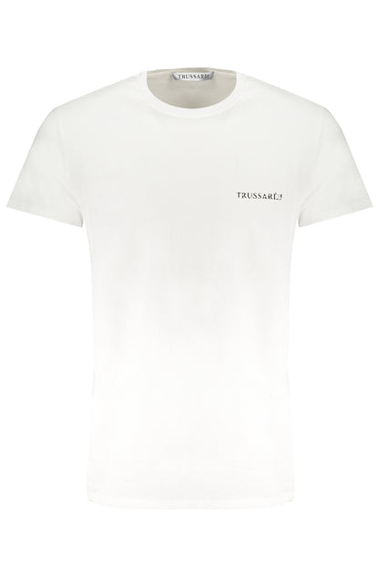 TRUSSARDI T-SHIRT MANICHE CORTE UOMO BIANCO