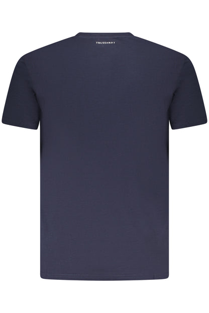 TRUSSARDI T-SHIRT MANICHE CORTE UOMO BLU