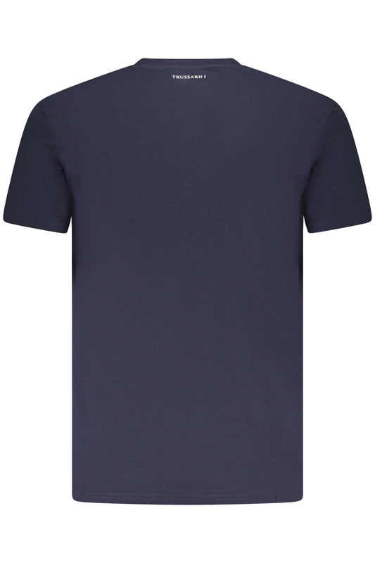 TRUSSARDI T-SHIRT MANICHE CORTE UOMO BLU