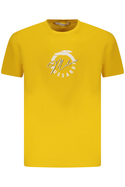 TRUSSARDI T-SHIRT MANICHE CORTE UOMO GIALLO