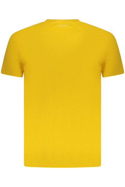 TRUSSARDI T-SHIRT MANICHE CORTE UOMO GIALLO