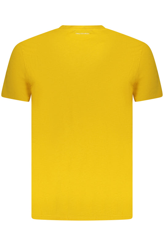 TRUSSARDI T-SHIRT MANICHE CORTE UOMO GIALLO