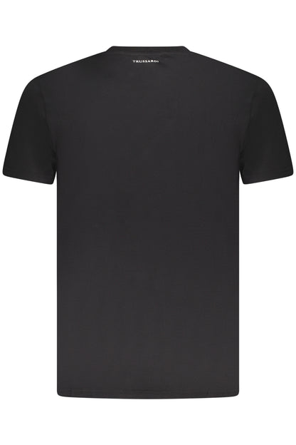 TRUSSARDI T-SHIRT MANICHE CORTE UOMO NERO