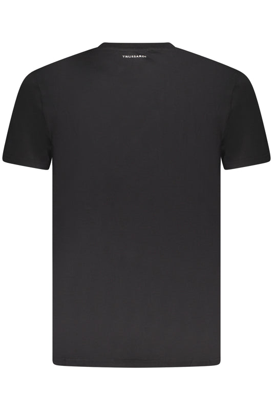 TRUSSARDI T-SHIRT MANICHE CORTE UOMO NERO