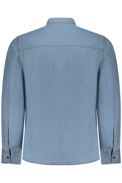 U.S. GRAND CAMICIA MANICHE LUNGHE UOMO AZZURRO