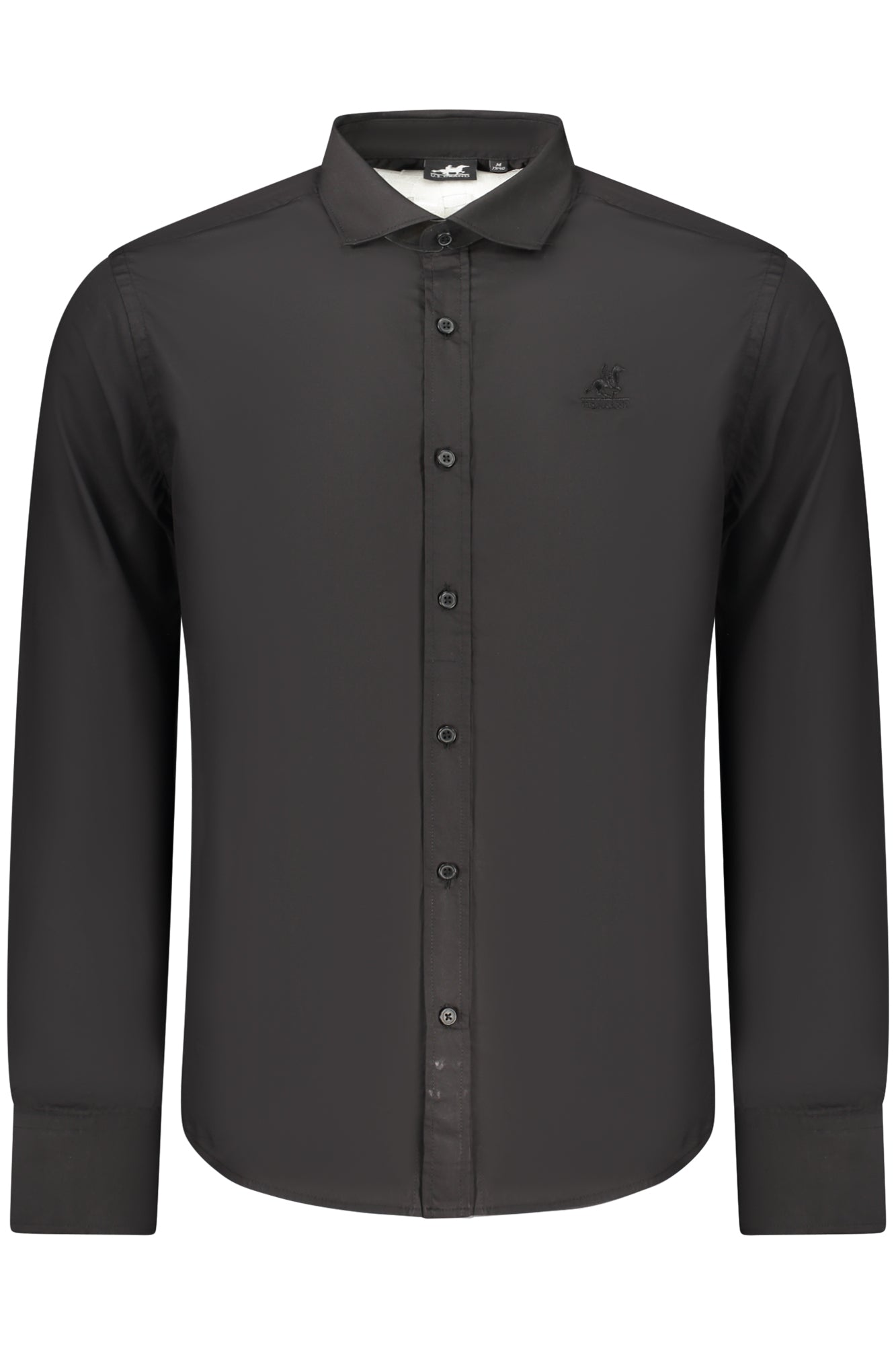 U.S. GRAND CAMICIA MANICHE LUNGHE UOMO NERO