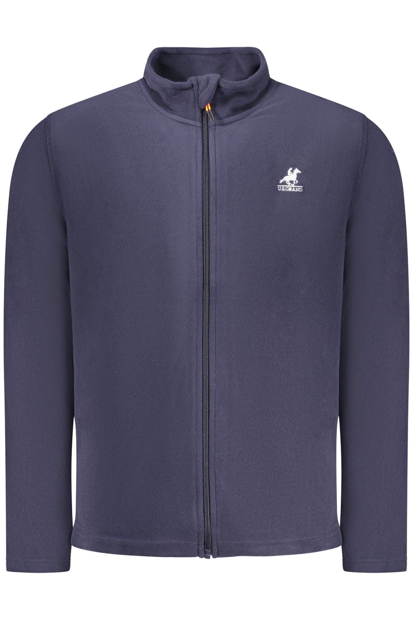 U.S. GRAND FELPA CON ZIP UOMO BLU