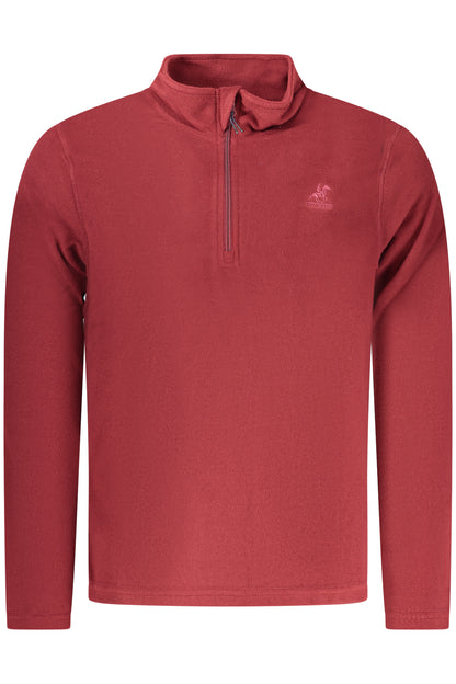 U.S. GRAND FELPA SENZA ZIP UOMO ROSSO