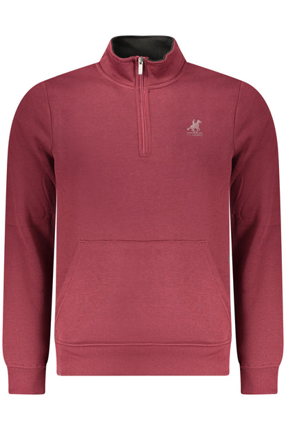 U.S. GRAND FELPA SENZA ZIP UOMO ROSSO