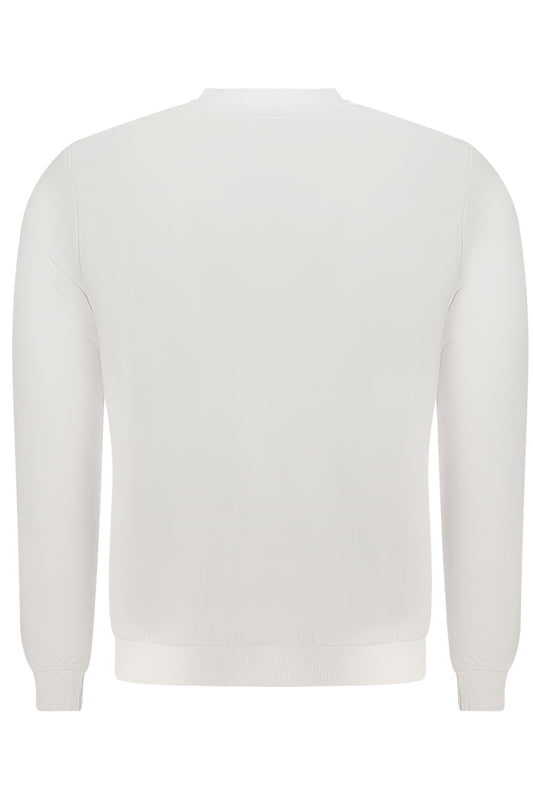 U.S. GRAND POLO FELPA SENZA ZIP UOMO BIANCO