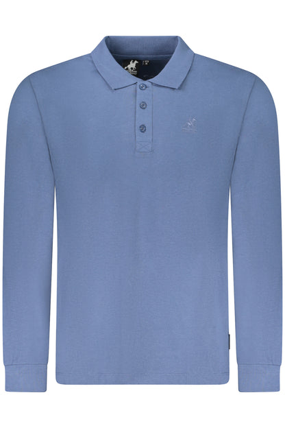 U.S. GRAND POLO MANICHE LUNGHE UOMO BLU