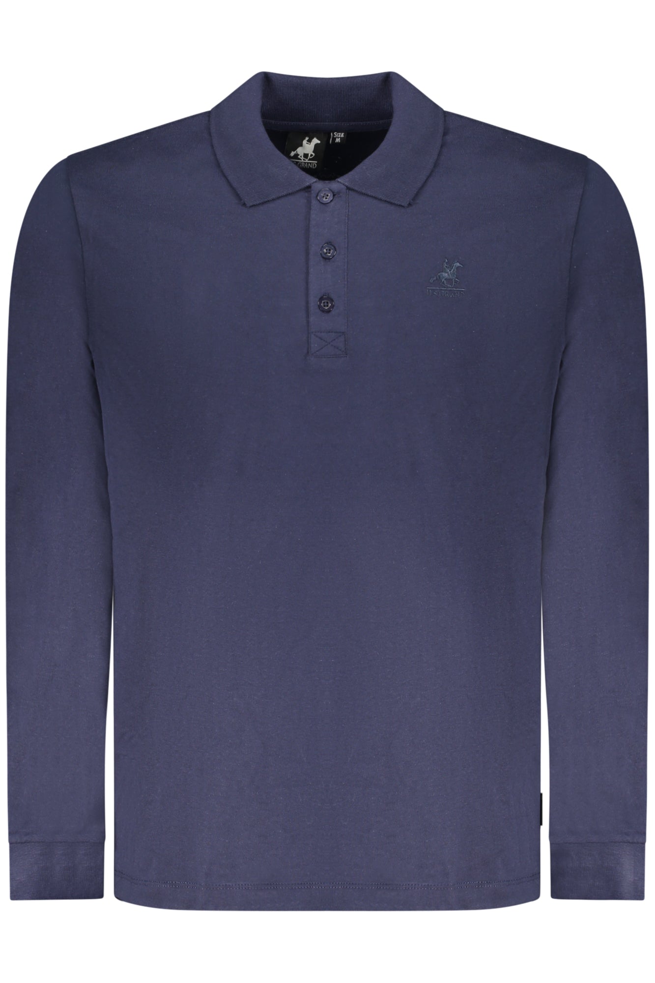 U.S. GRAND POLO MANICHE LUNGHE UOMO BLU
