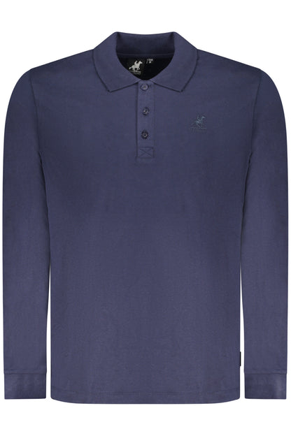 U.S. GRAND POLO MANICHE LUNGHE UOMO BLU
