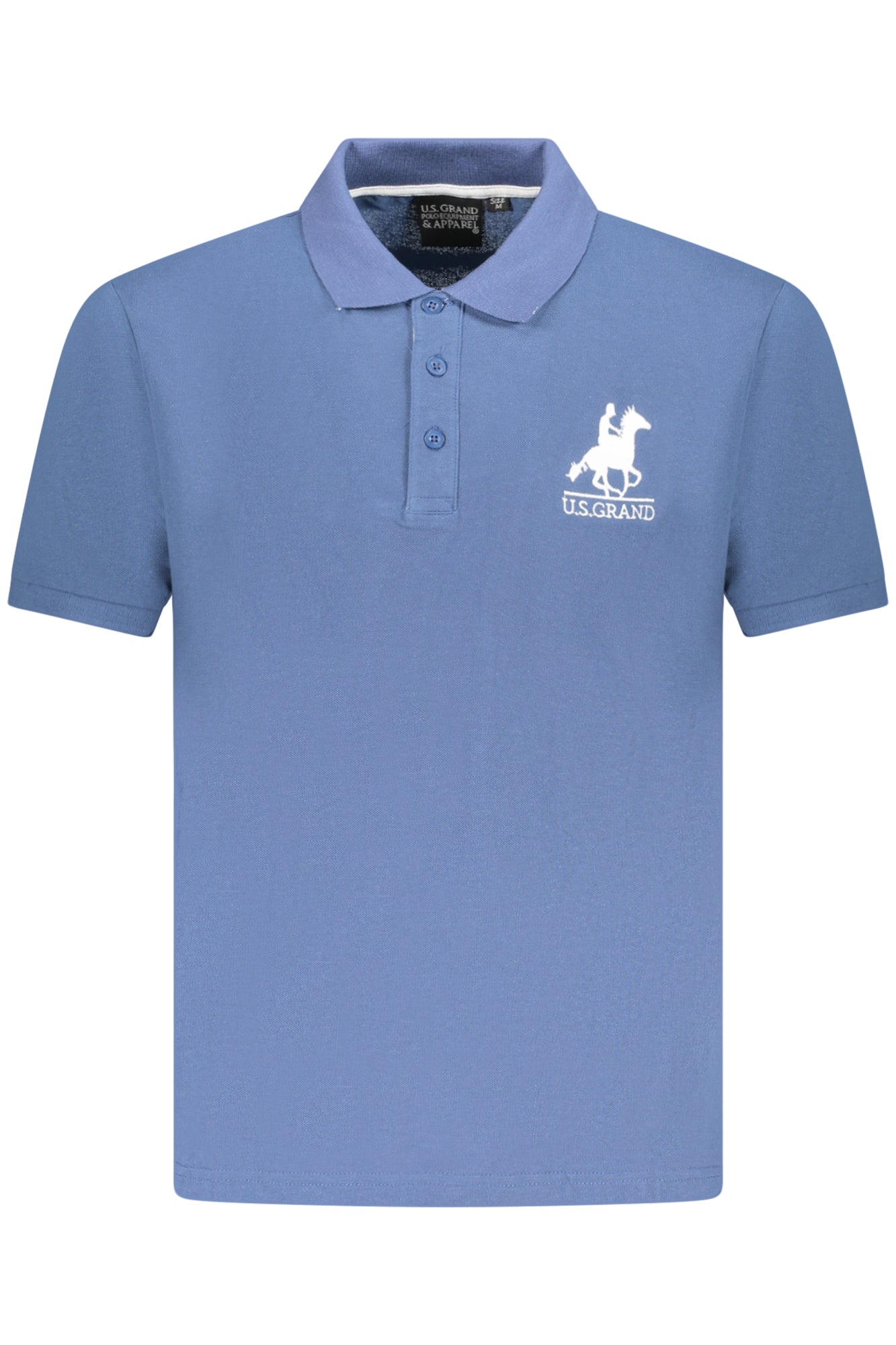 U.S. GRAND POLO POLO MANICHE CORTE UOMO BLU