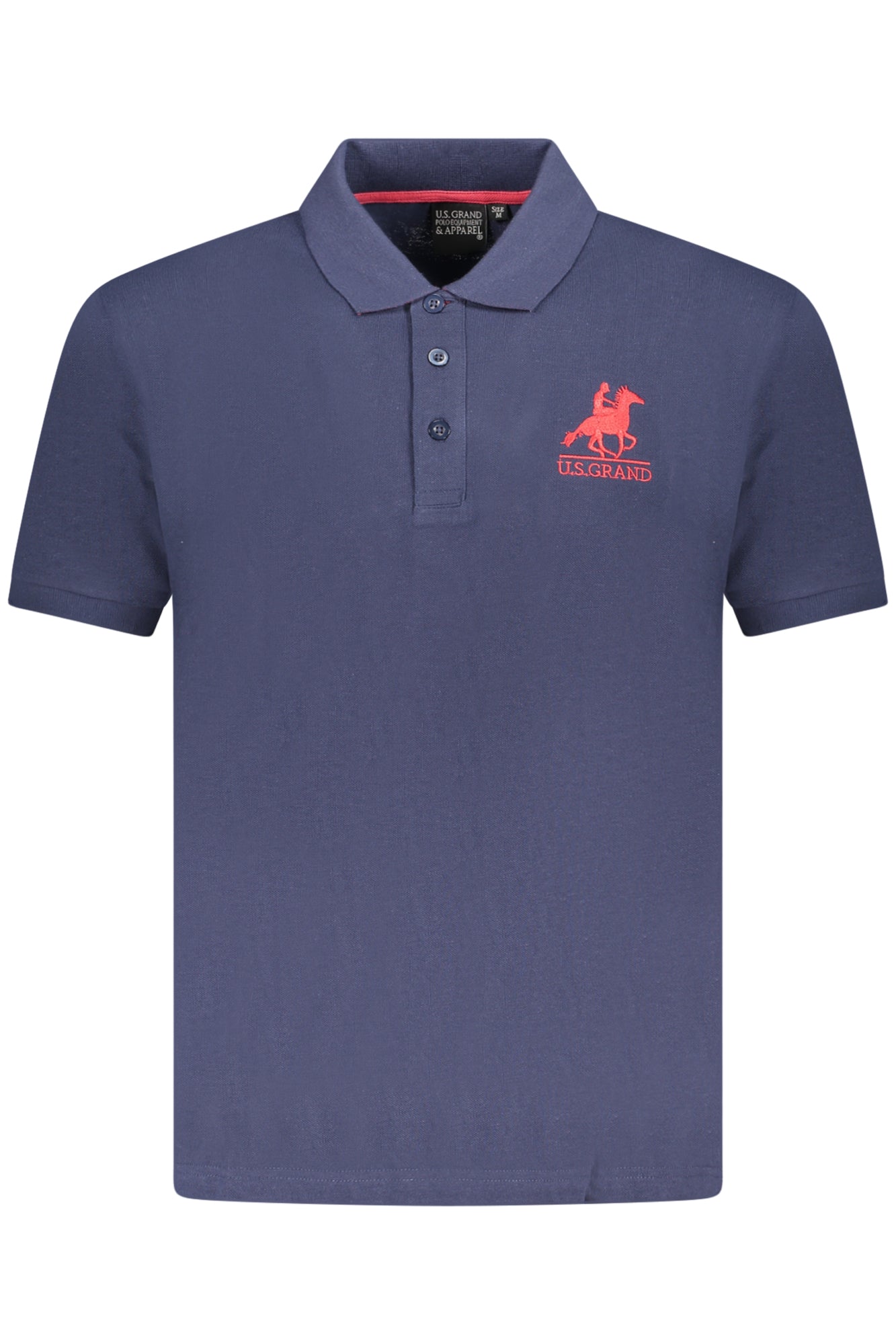U.S. GRAND POLO POLO MANICHE CORTE UOMO BLU