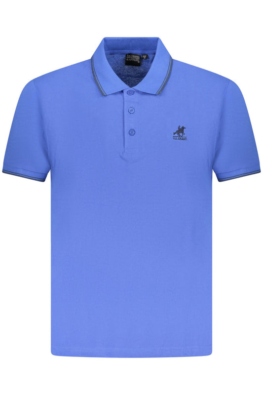 U.S. GRAND POLO POLO MANICHE CORTE UOMO BLU
