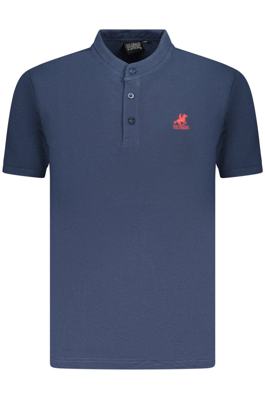 U.S. GRAND POLO MANICHE CORTE UOMO BLU