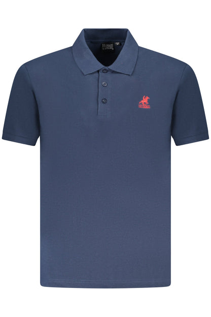 U.S. GRAND POLO MANICHE CORTE UOMO BLU