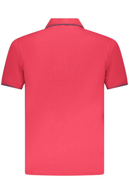 U.S. GRAND POLO MANICHE CORTE UOMO ROSSO