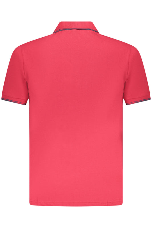 U.S. GRAND POLO MANICHE CORTE UOMO ROSSO