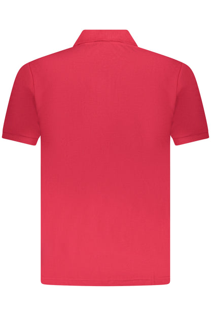 U.S. GRAND POLO MANICHE CORTE UOMO ROSSO