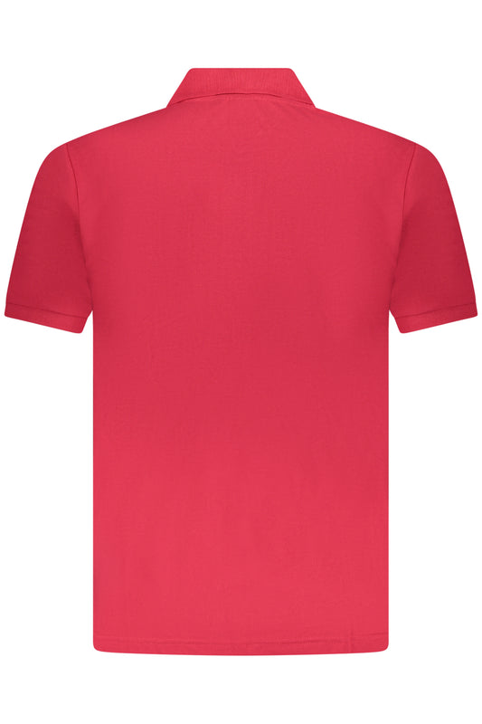 U.S. GRAND POLO MANICHE CORTE UOMO ROSSO