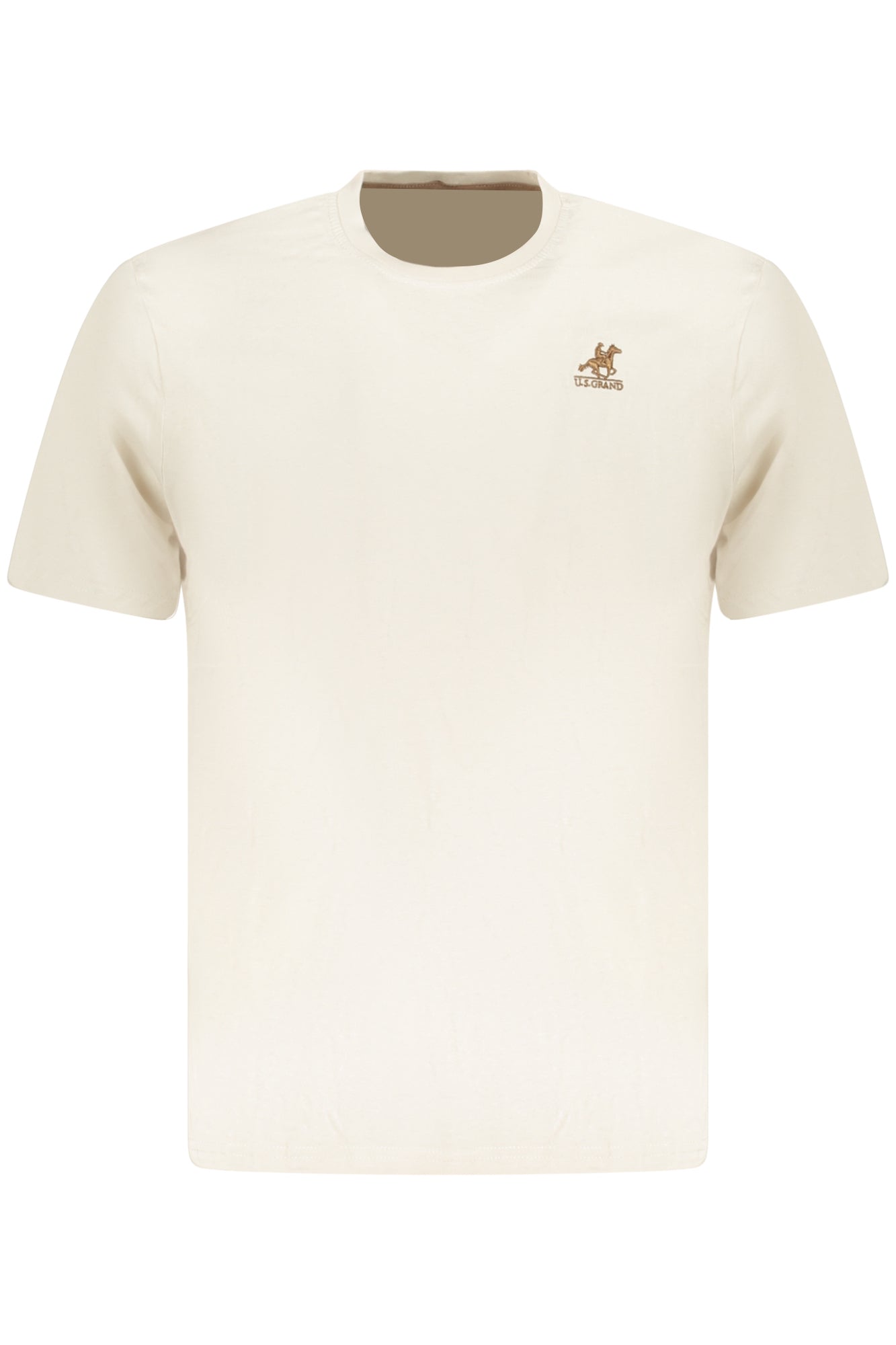 U.S. GRAND T-SHIRT MANICHE CORTE UOMO BEIGE