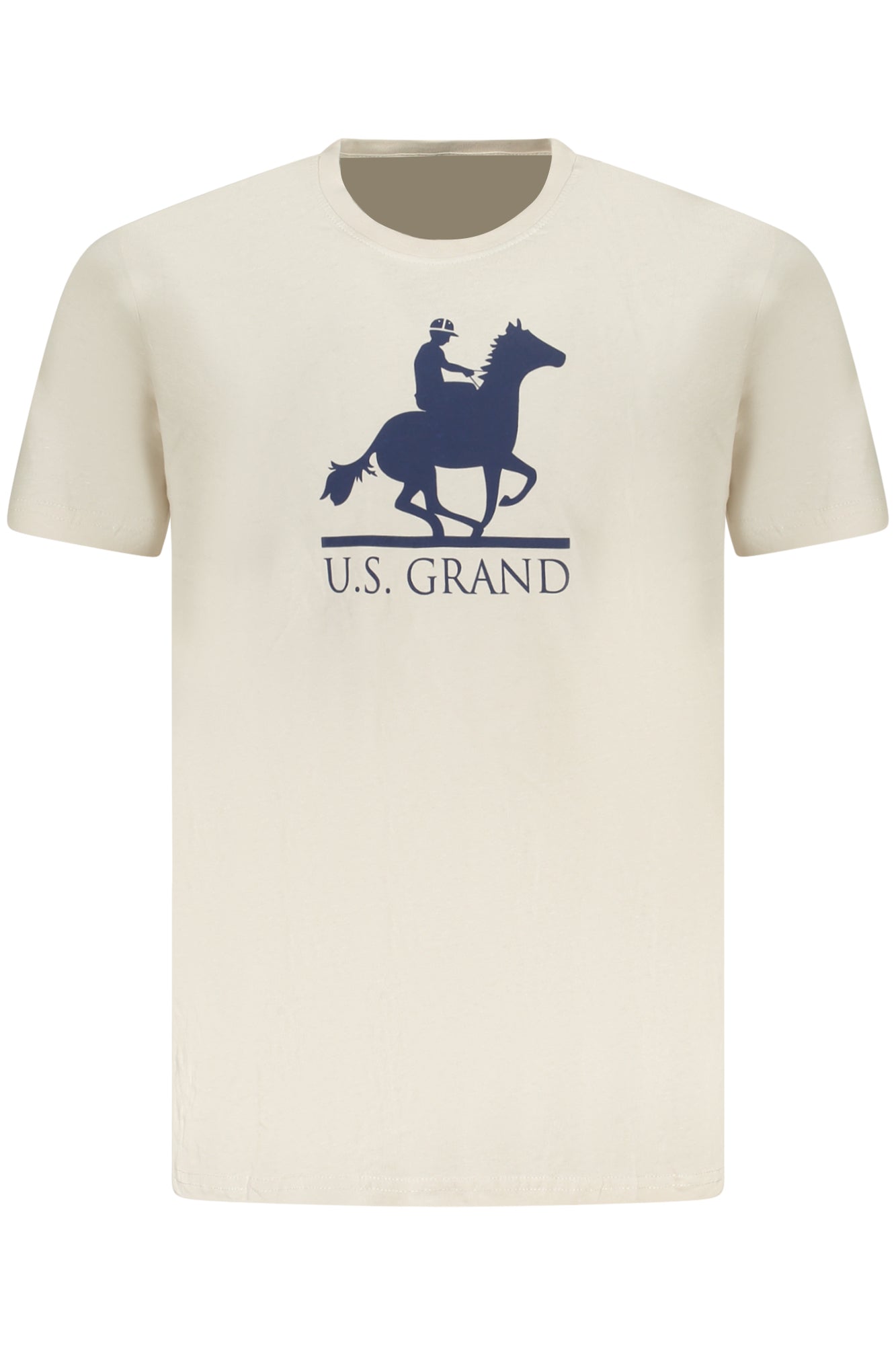 U.S. GRAND T-SHIRT MANICHE CORTE UOMO BEIGE