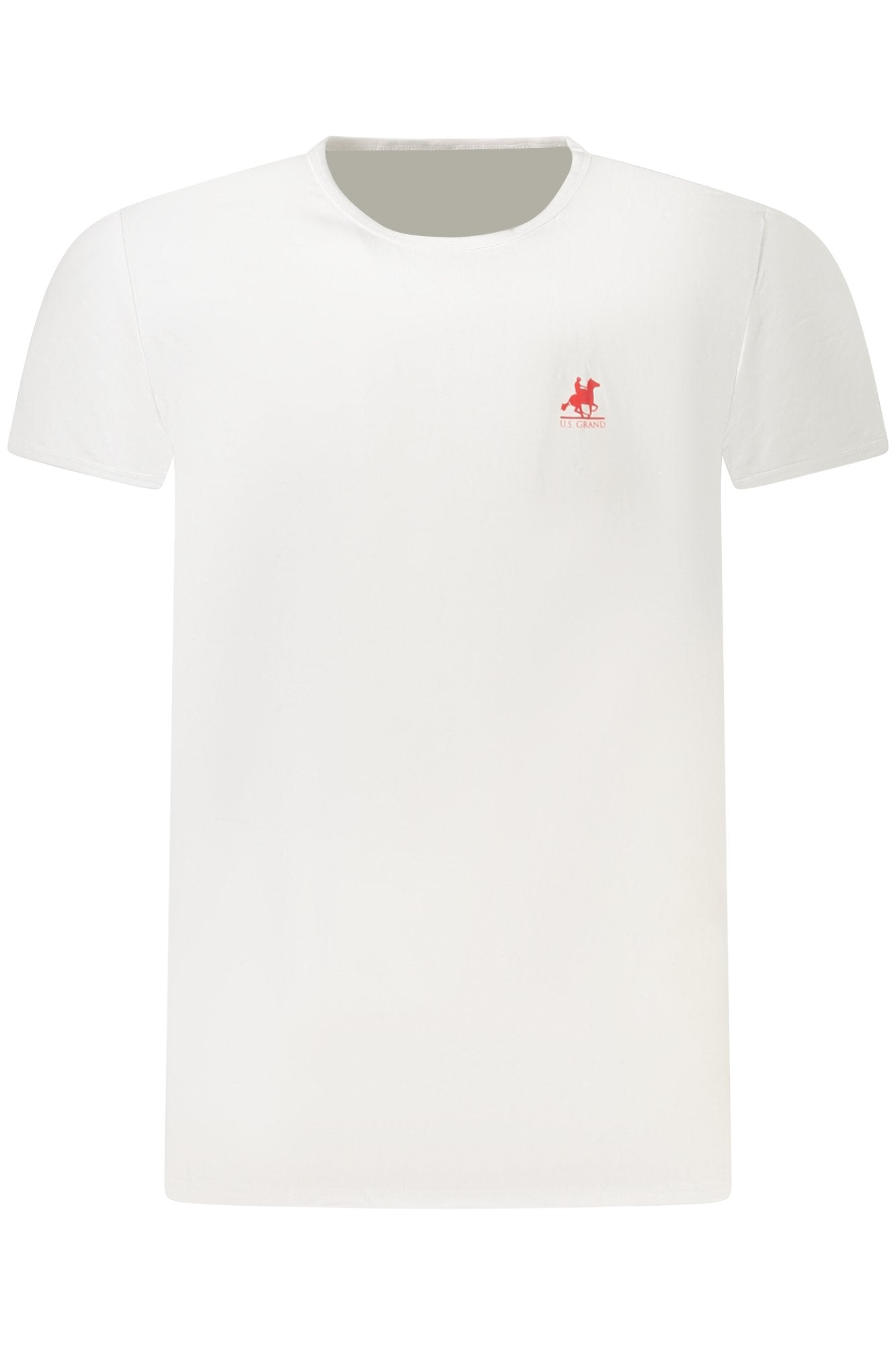 U.S. GRAND T-SHIRT MANICHE CORTE UOMO BIANCO