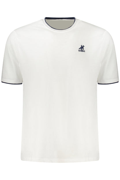 U.S. GRAND POLO T-SHIRT MANICHE CORTE UOMO BIANCO