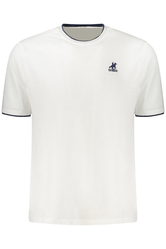 U.S. GRAND POLO T-SHIRT MANICHE CORTE UOMO BIANCO