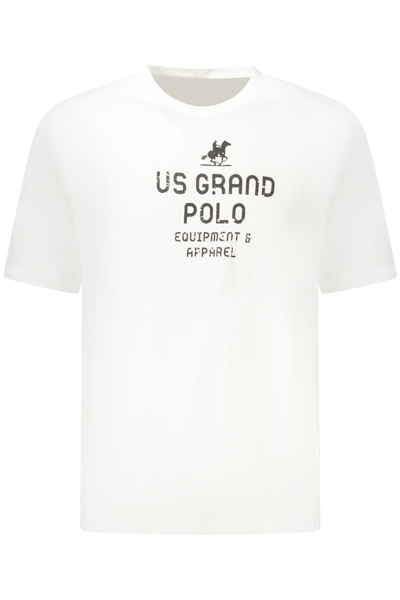 U.S. GRAND POLO T-SHIRT MANICHE CORTE UOMO BIANCO