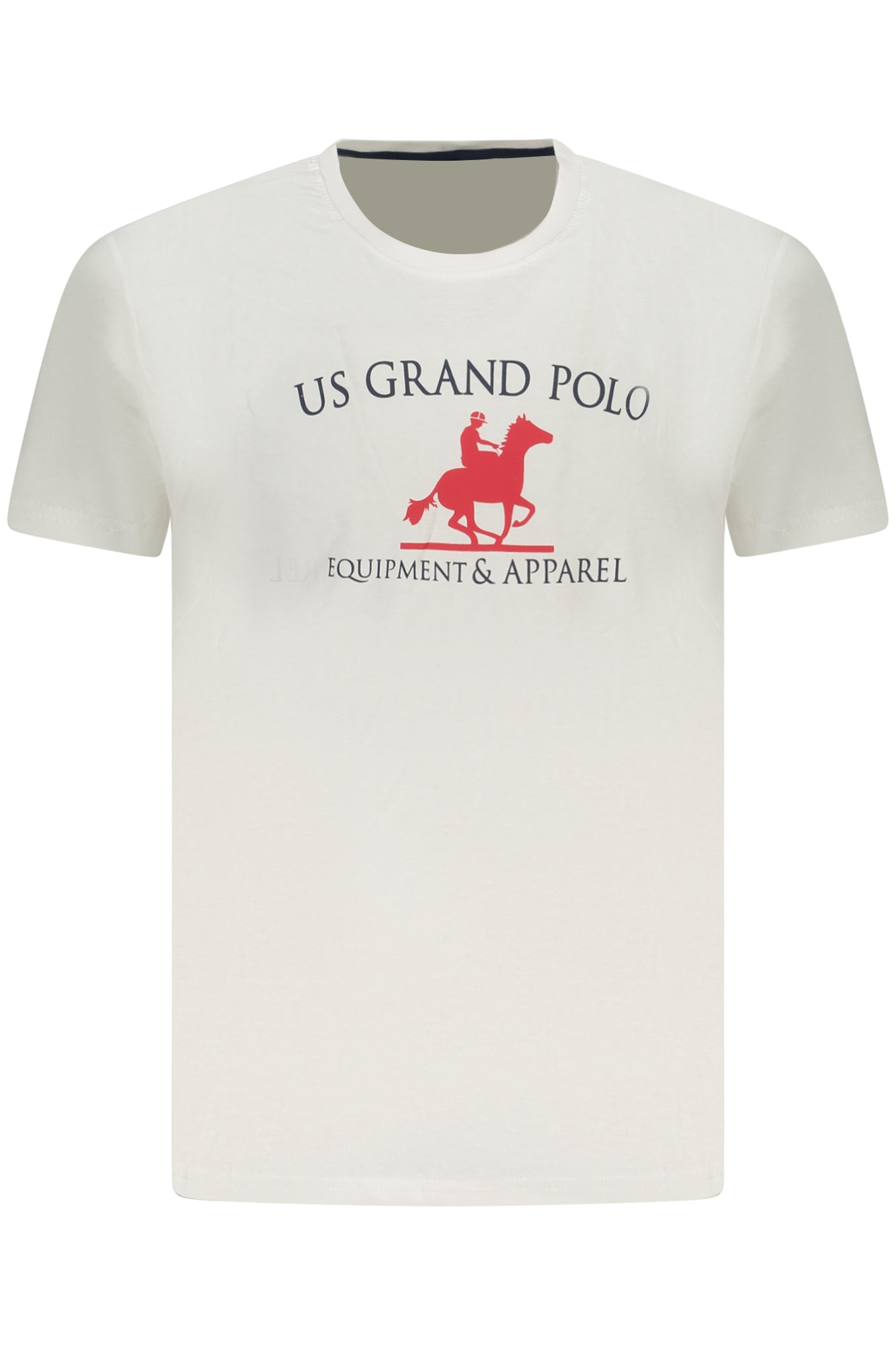 U.S. GRAND POLO T-SHIRT MANICHE CORTE UOMO BIANCO
