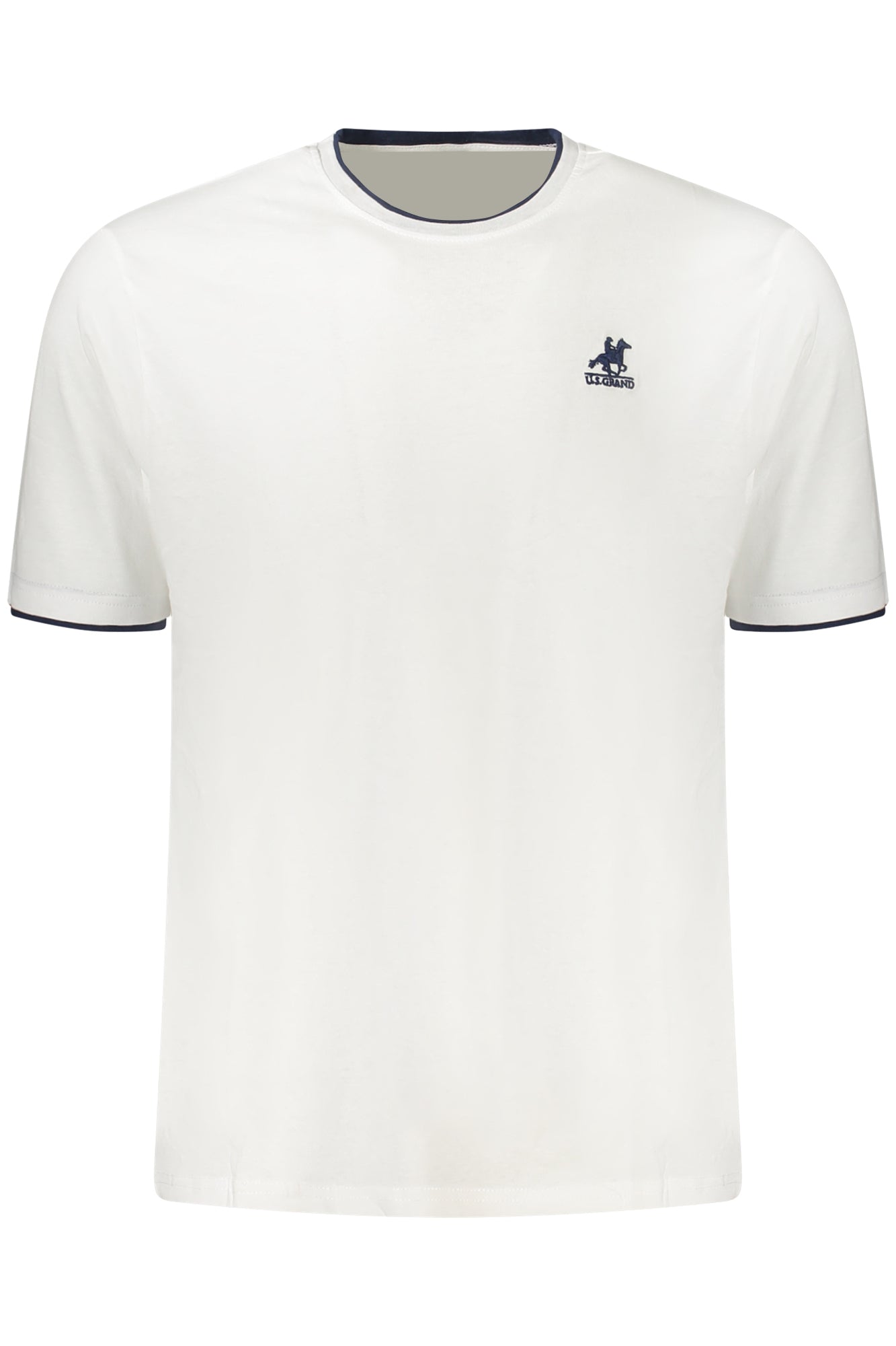 U.S. GRAND T-SHIRT MANICHE CORTE UOMO BIANCO