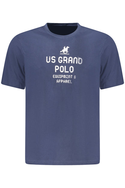 U.S. GRAND T-SHIRT MANICHE CORTE UOMO BLU