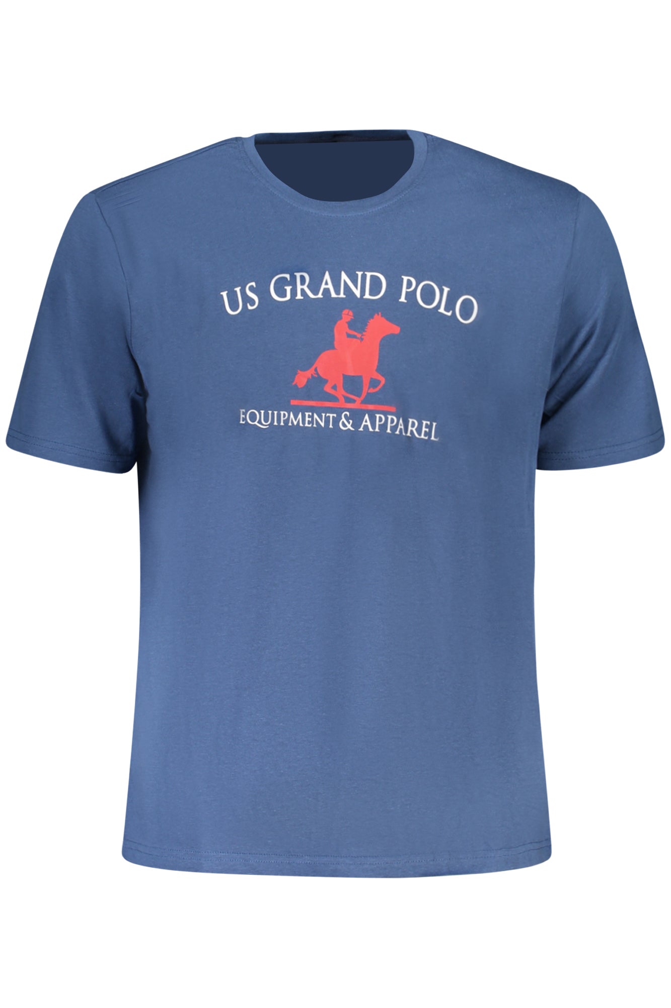 U.S. GRAND POLO T-SHIRT MANICHE CORTE UOMO BLU