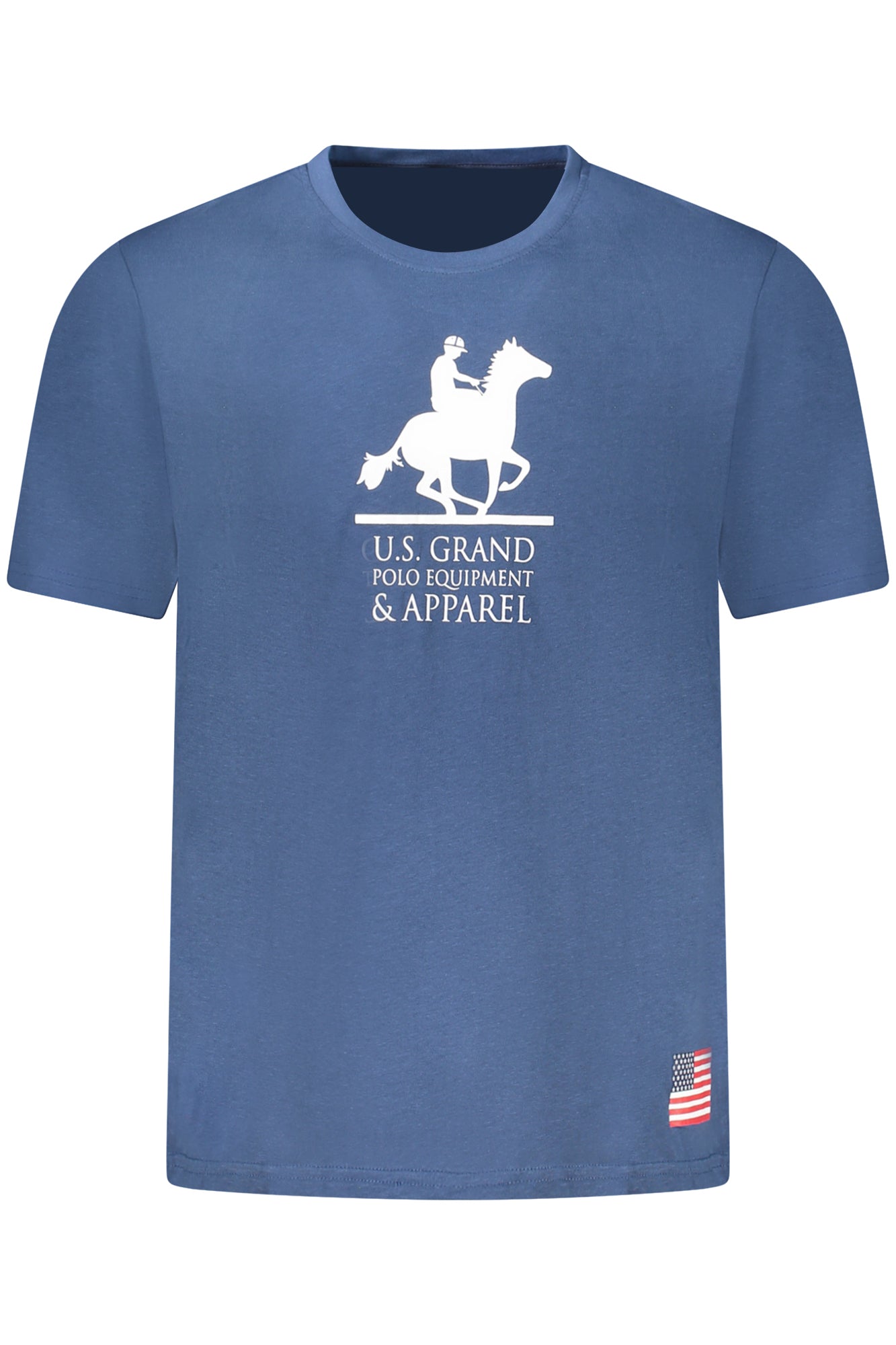U.S. GRAND T-SHIRT MANICHE CORTE UOMO BLU