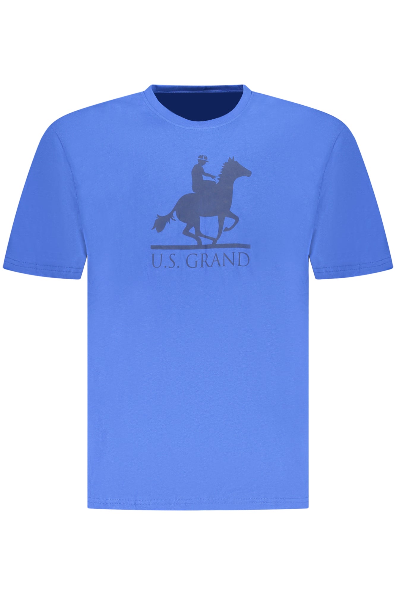 U.S. GRAND POLO T-SHIRT MANICHE CORTE UOMO BLU