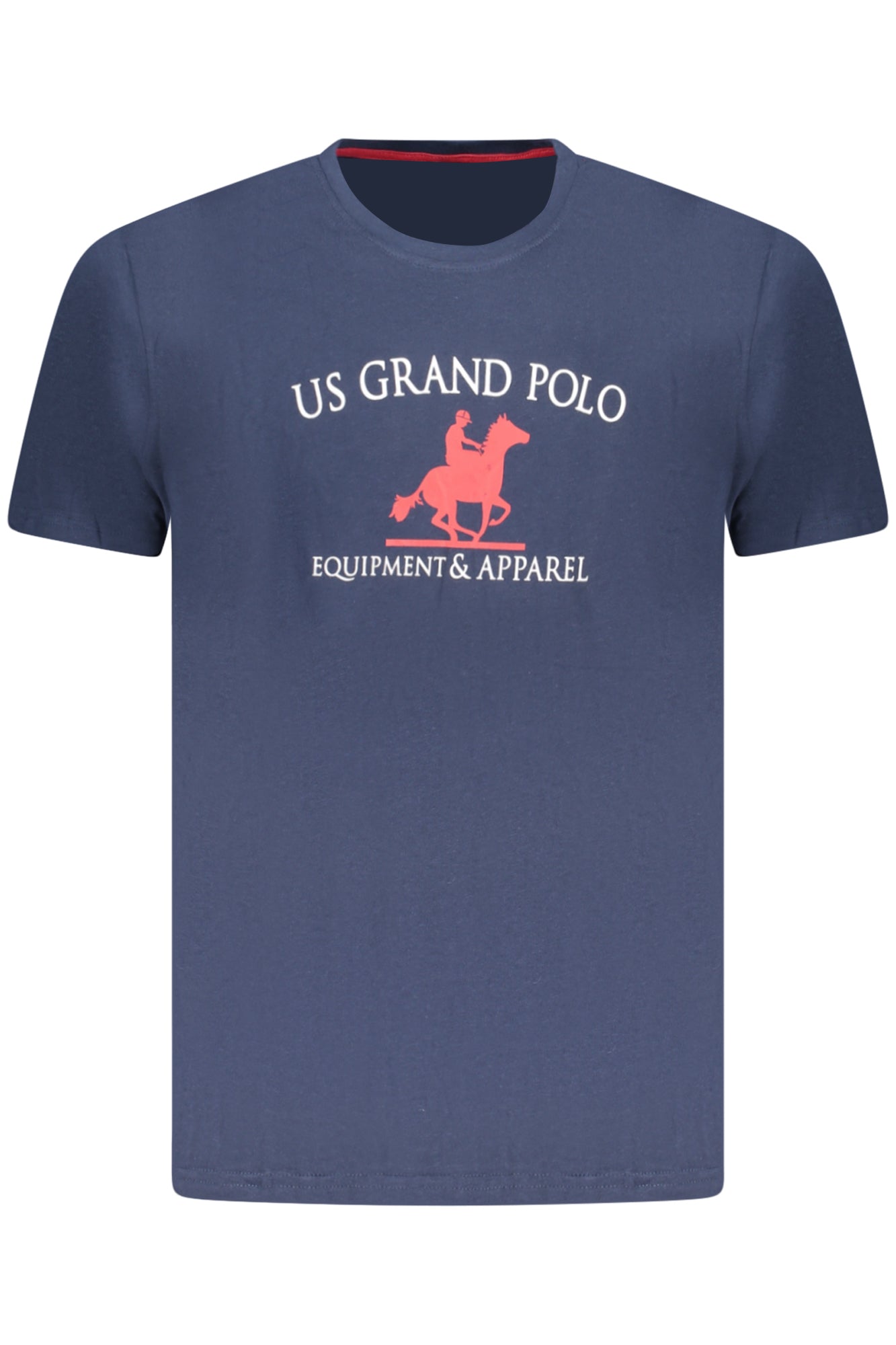 U.S. GRAND POLO T-SHIRT MANICHE CORTE UOMO BLU