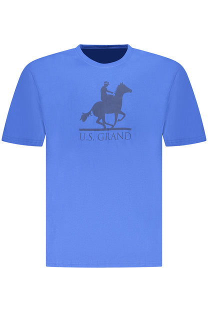 U.S. GRAND T-SHIRT MANICHE CORTE UOMO BLU