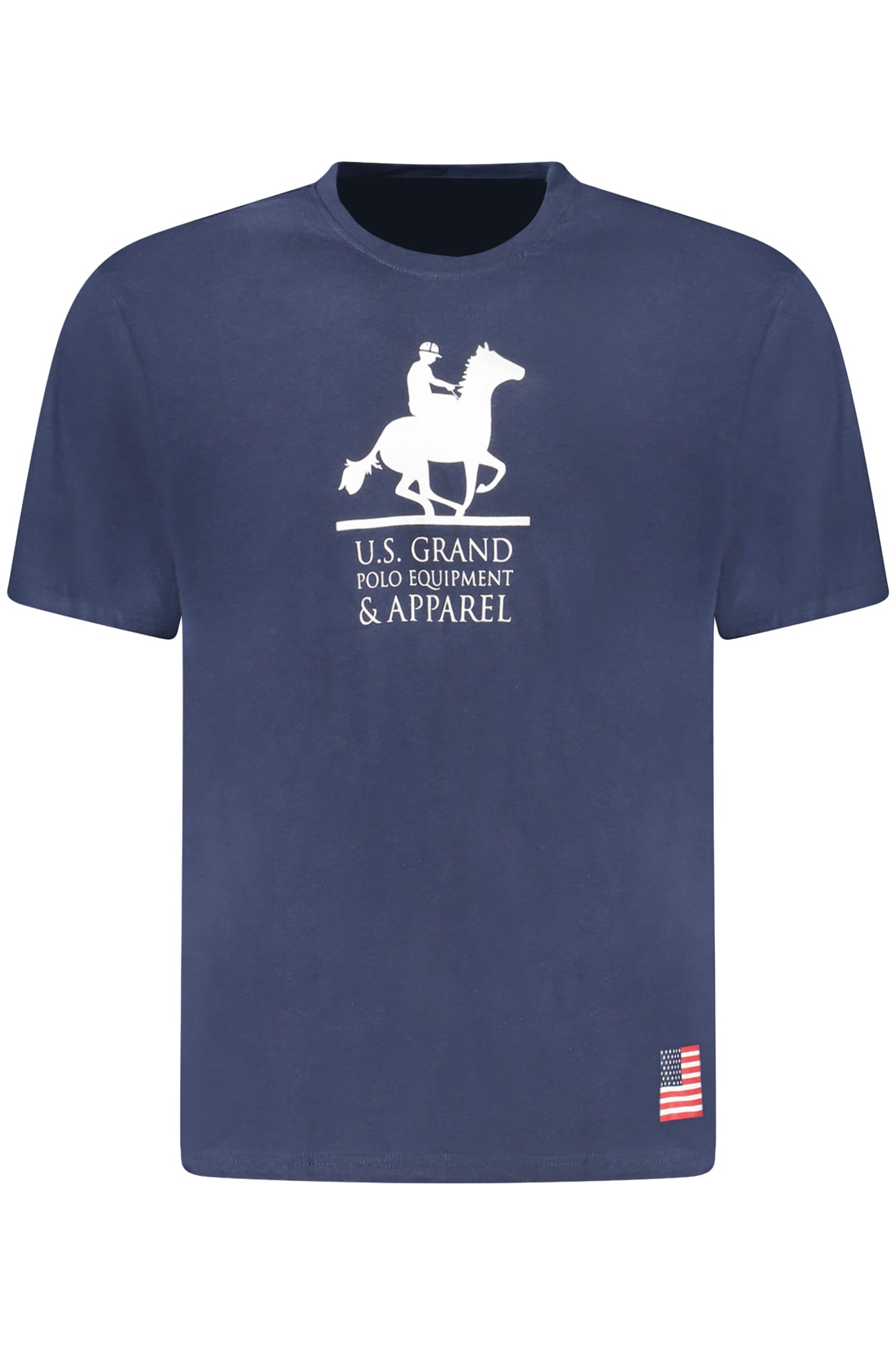 U.S. GRAND T-SHIRT MANICHE CORTE UOMO BLU