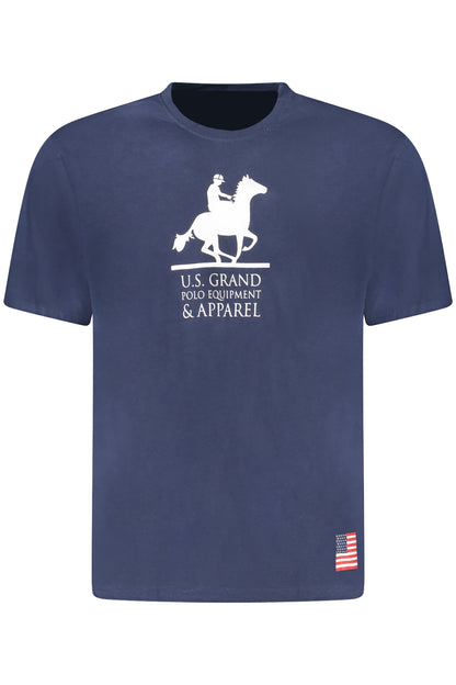 U.S. GRAND T-SHIRT MANICHE CORTE UOMO BLU