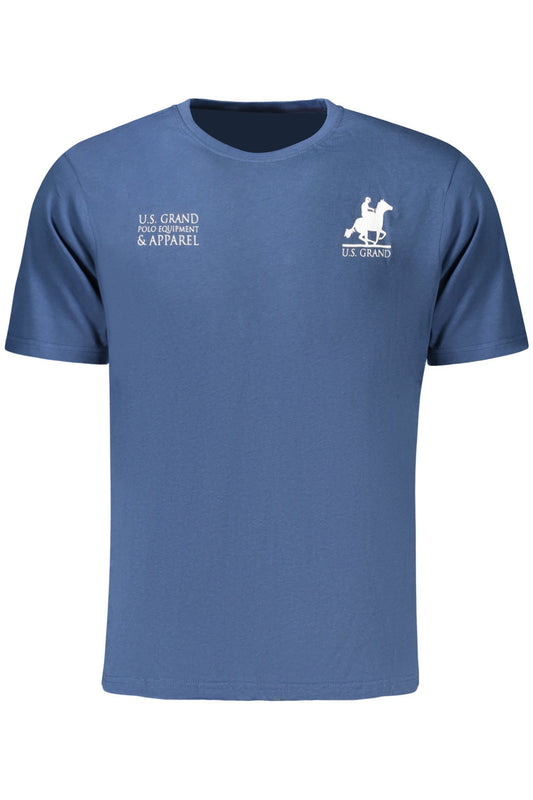 U.S. GRAND POLO T-SHIRT MANICHE CORTE UOMO BLU