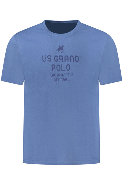 U.S. GRAND T-SHIRT MANICHE CORTE UOMO BLU