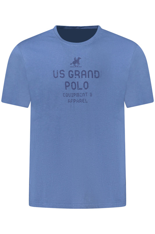 U.S. GRAND T-SHIRT MANICHE CORTE UOMO BLU