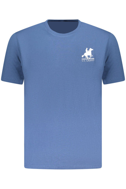 U.S. GRAND T-SHIRT MANICHE CORTE UOMO BLU