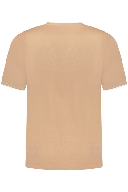 U.S. GRAND T-SHIRT MANICHE CORTE UOMO MARRONE